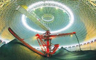 How Circular Stockyard Stacker Relcaimer Works